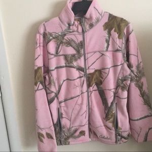 Pink camo sweatshirt